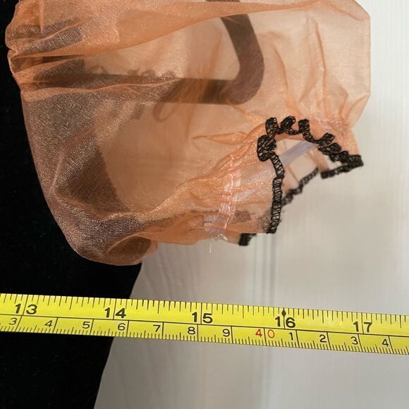 Chasing Fireflies Autumn Whimsical Asymmetrical Velvet Sequins Girls Dress 12 - Picture 9 of 16